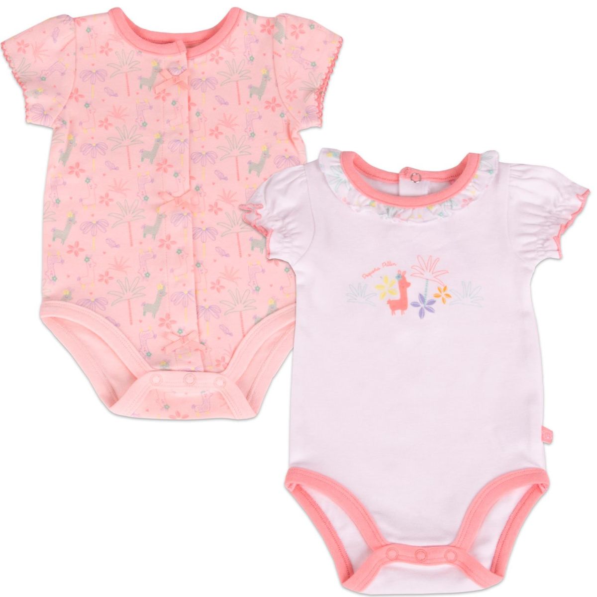 PILLIN - Pack 2 pcs Body recién nacido niña Pillin PVY209-23
