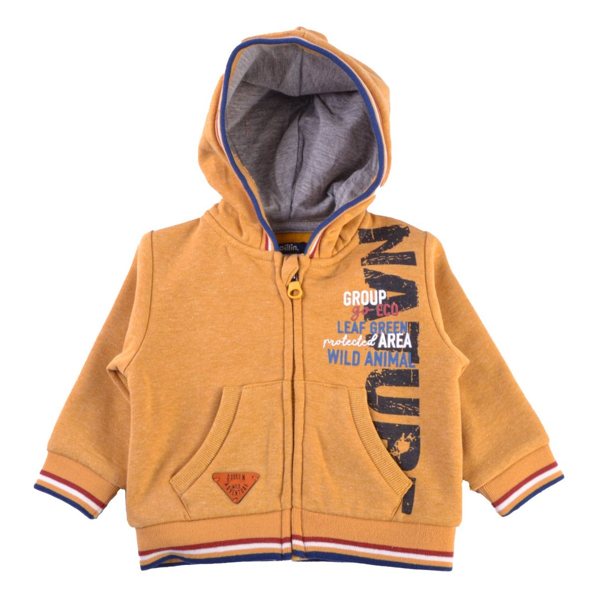 PILLIN - Polera cCierre y Capucha Pillin PVX549