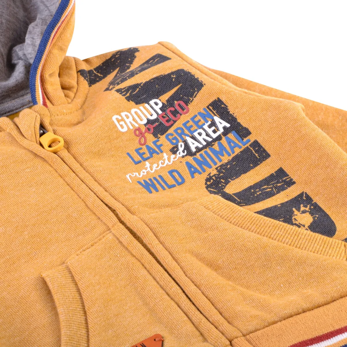 PILLIN - Polera cCierre y Capucha Pillin PVX549