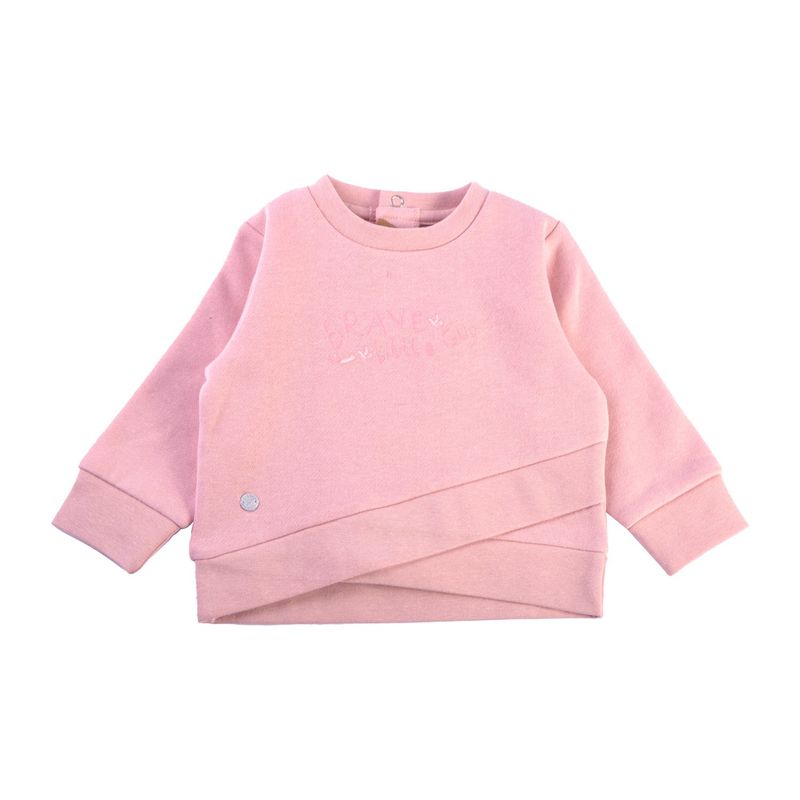 PILLIN - Polera Crew  Estampado Pillin PVX502