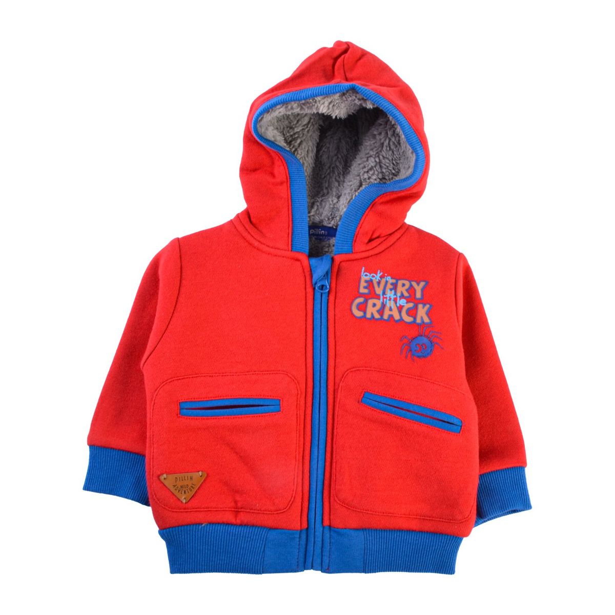 PILLIN - Polera Forrado cCierre y Capucha Pillin PVX558