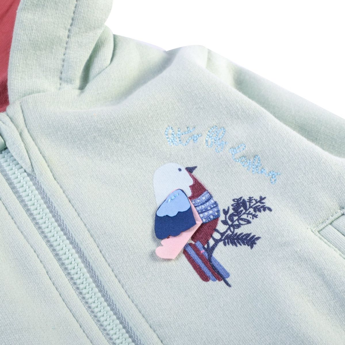 PILLIN - Polera cCierre y Capucha Pillin PVX548