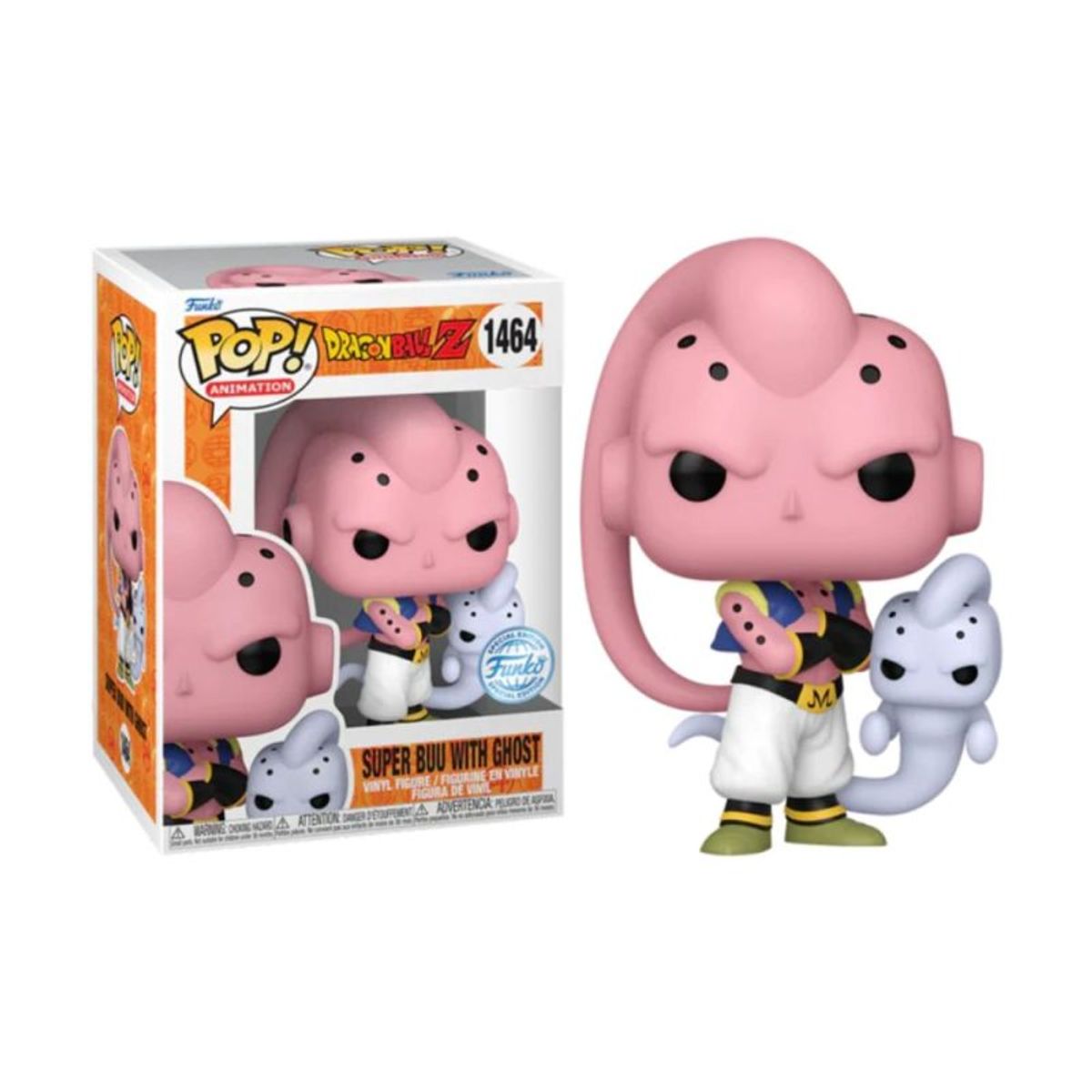 FUNKO - Funko Pop Super Buu with Ghost Majin Buu Dragonball