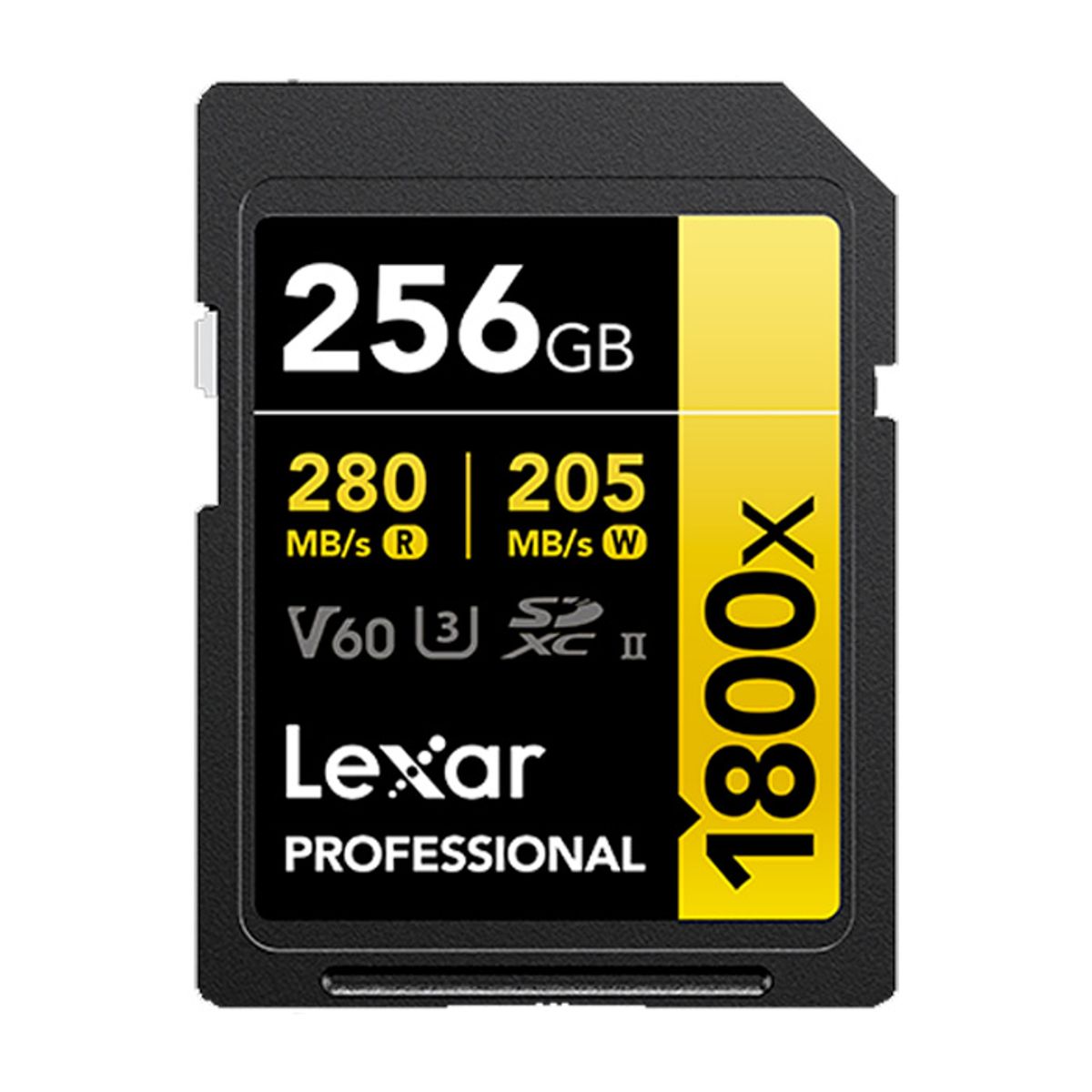 LEXAR - Memoria SD Lexar Professional 256GB - R280mb - W205mb - 1800x