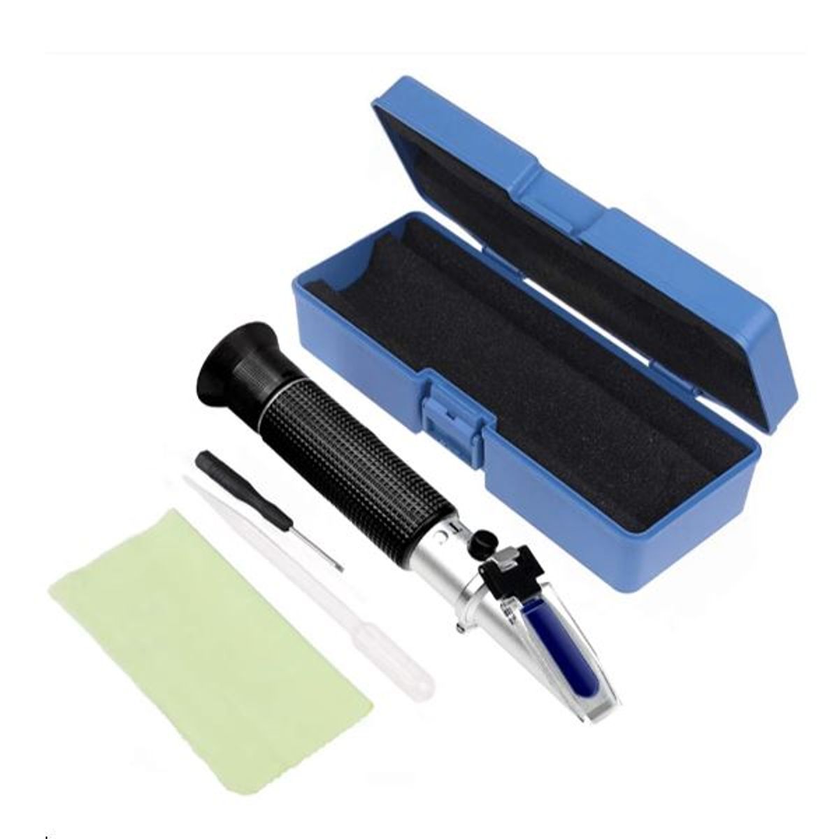 GENERICO - Refractómetro 0 a 80 % V/v Medidor Grado de Alcohol