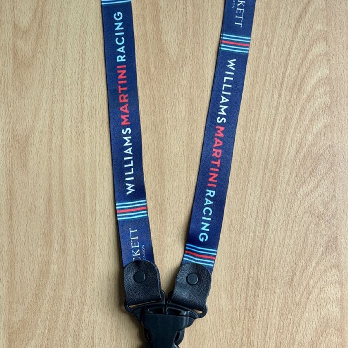 GENERICO - Llavero Williams Martini Lanyard Cinta F1 Llaves Pita