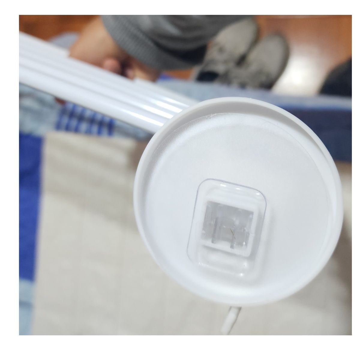 GENERICO - Pack x2 Toallero de acero inoxidable barra de toalla BLANCO