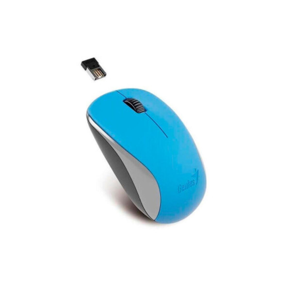 GENIUS - MOUSE INALAMBRICO GENIUS NX-7000 WHITE AND sky blue