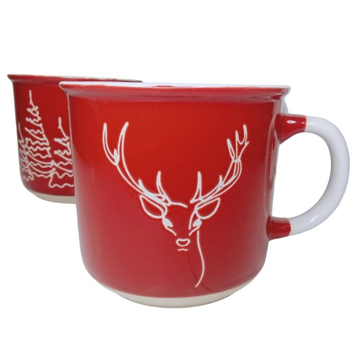 GENERICO - Tazas navideñas 400ml sublimadas diseños al surtidos