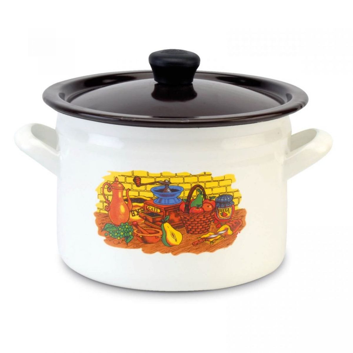 RECORD - Olla Acero Vitrificado La Limeña N°22- Record