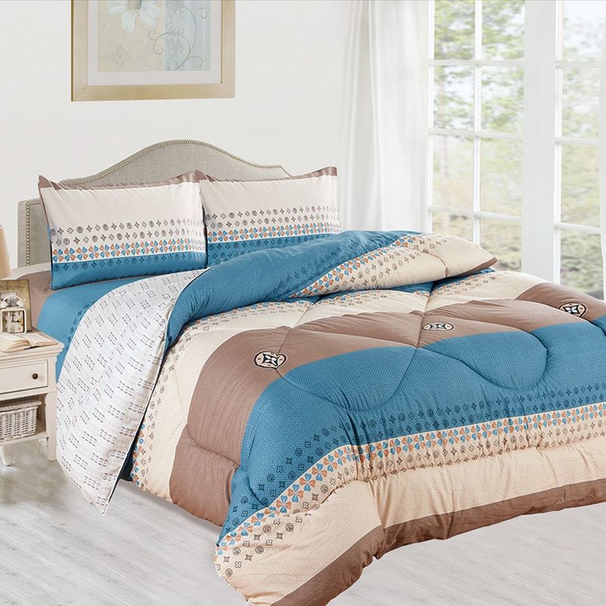 CASATEX - EDREDÓN CASATEX 100% ALGODÓN QUEEN