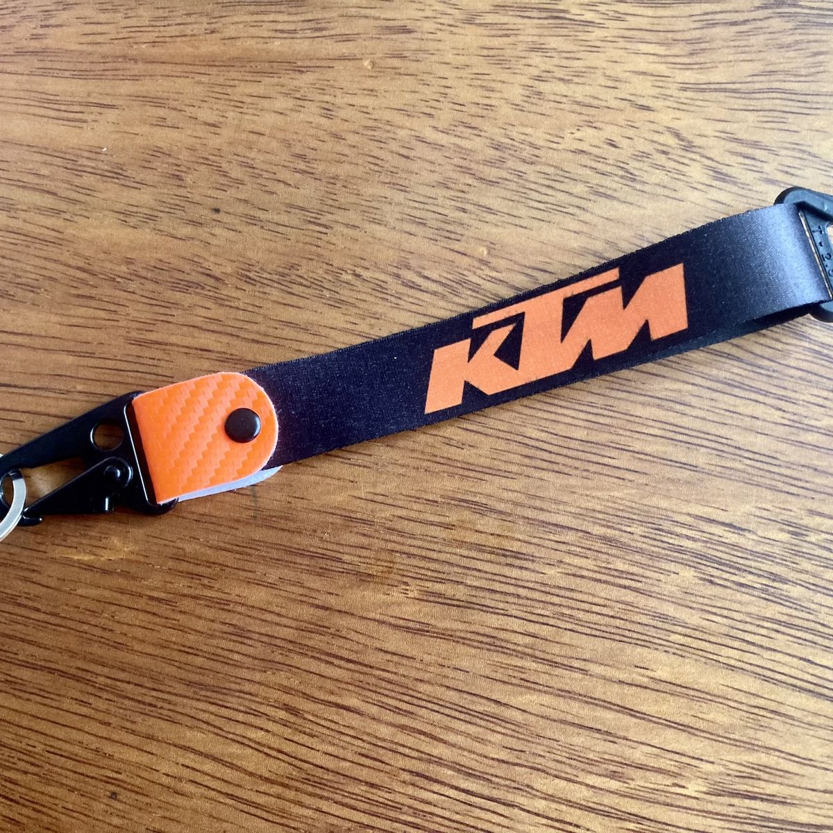 GENERICO - Llavero KTM Lanyard Pita Colgante Duke Llaves 23cm