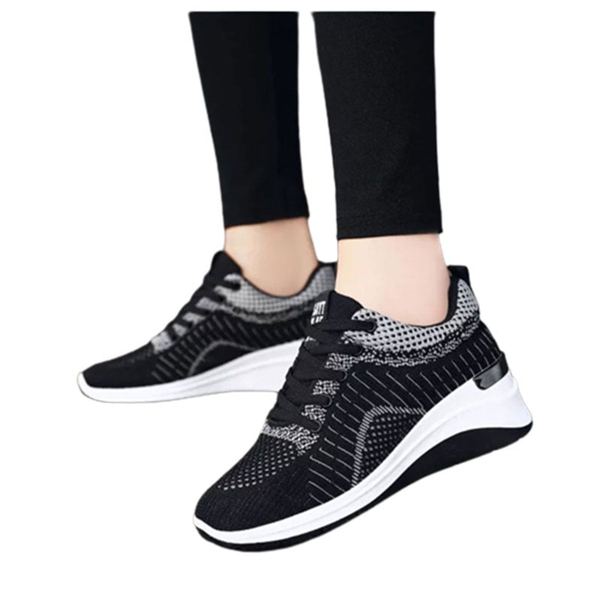 GENERICO - zapatillas mujer running taco 5 livianas
