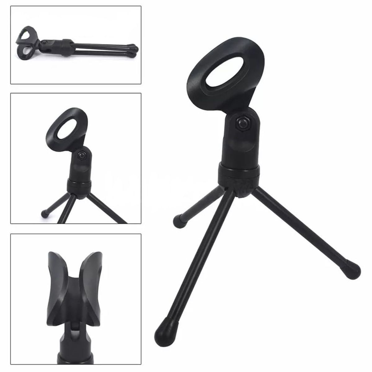 GENERICO - Micrófono Condensador 3.5 mm para PC y Celulares con Minitripode