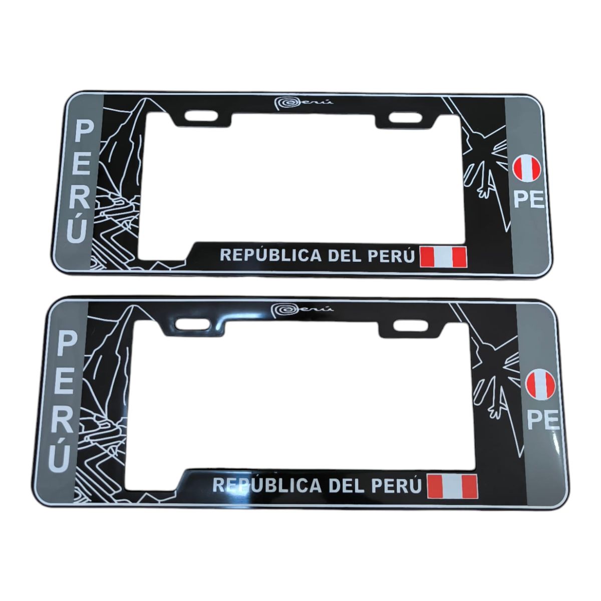 GENERICO - Portaplaca Europea Modelo Peru