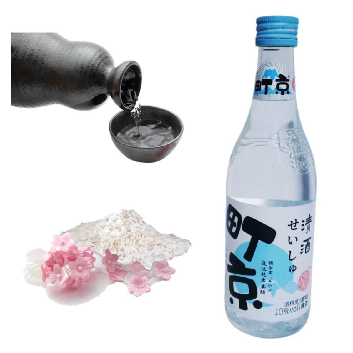 GENERICO - Pack Sakes Balance 5u Original Pepino Durazno Toronja Uva