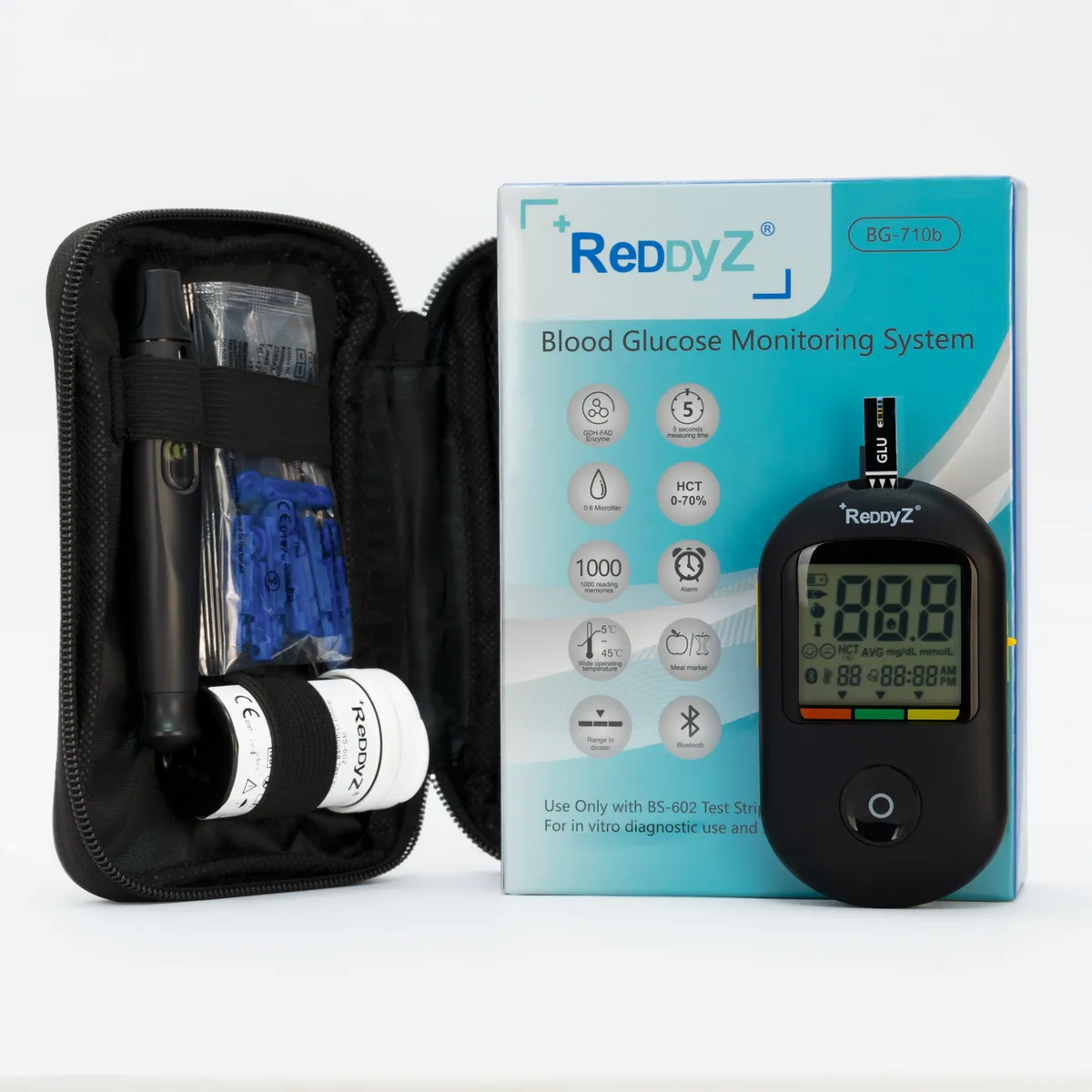 GENERICO - Glucómetro Reddyz BG-710B