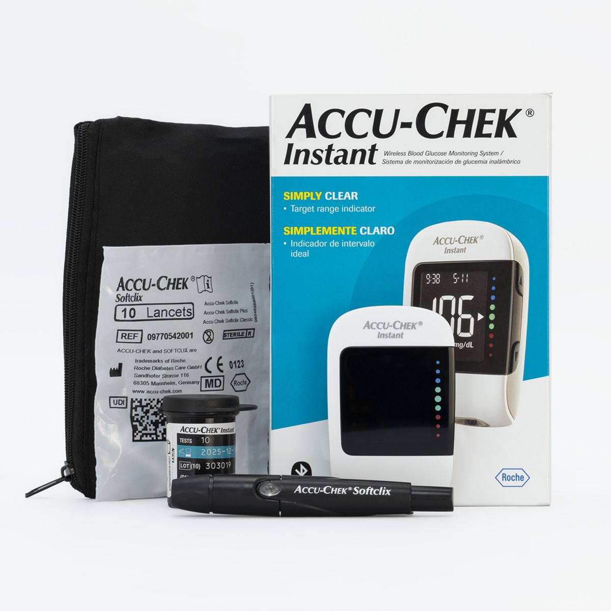 ACCU CHEK - Glucómetro Accu-Chek Instant
