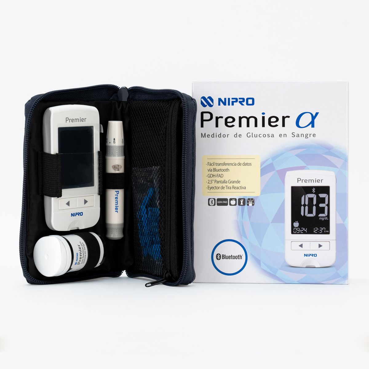 NIPRO - Glucómetro Nipro Premier Alpha