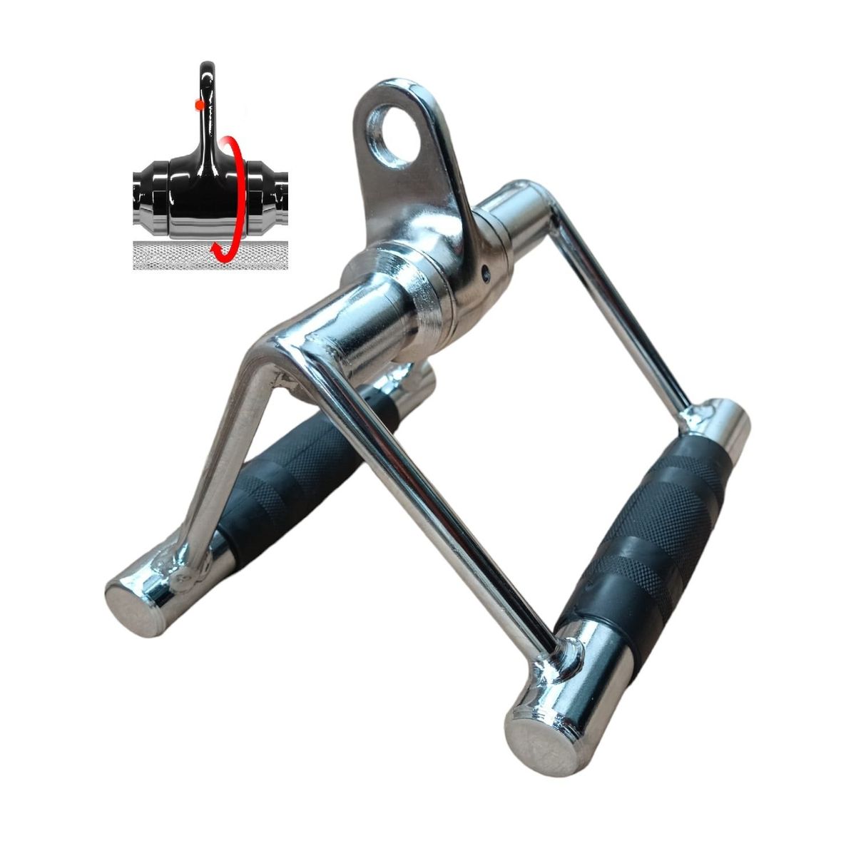 GENERICO - Agarre De Polea Barra Triángulo V Giro Centro 360 Grados