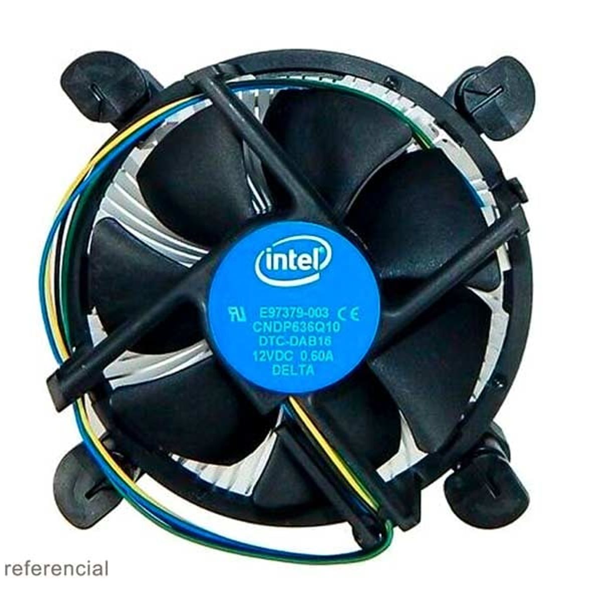 INTEL - Ventilador para Procesador Intel LGA 1150/ 1151/ 1155/ 1200 base cobre