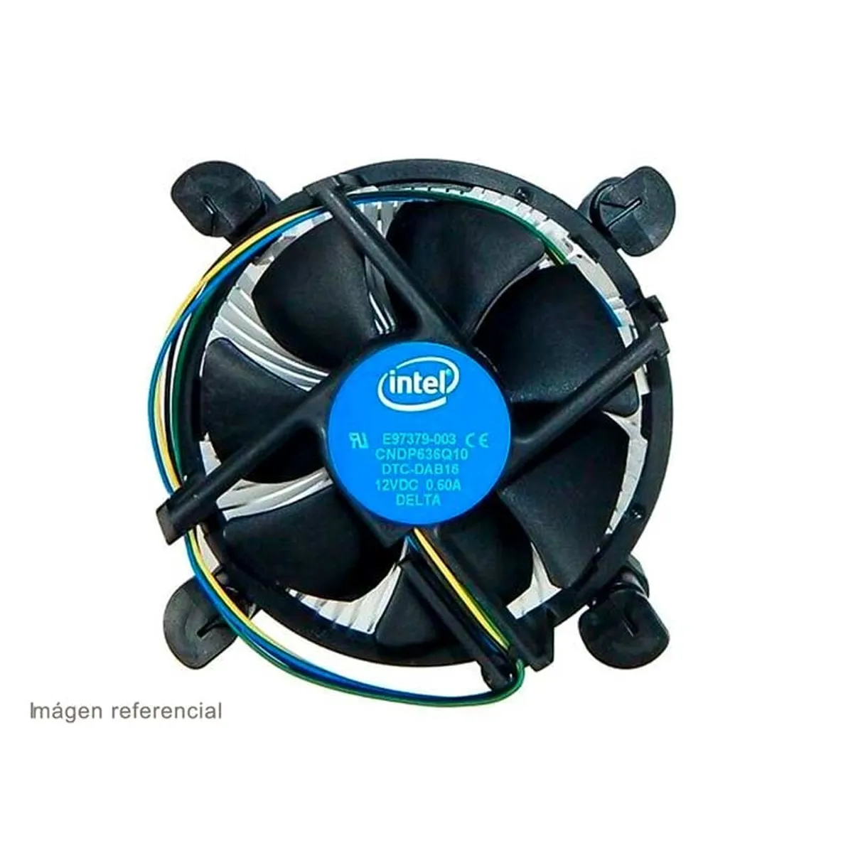 INTEL - Ventilador para Procesador Intel LGA 1150/ 1151/ 1155/ 1200 base cobre