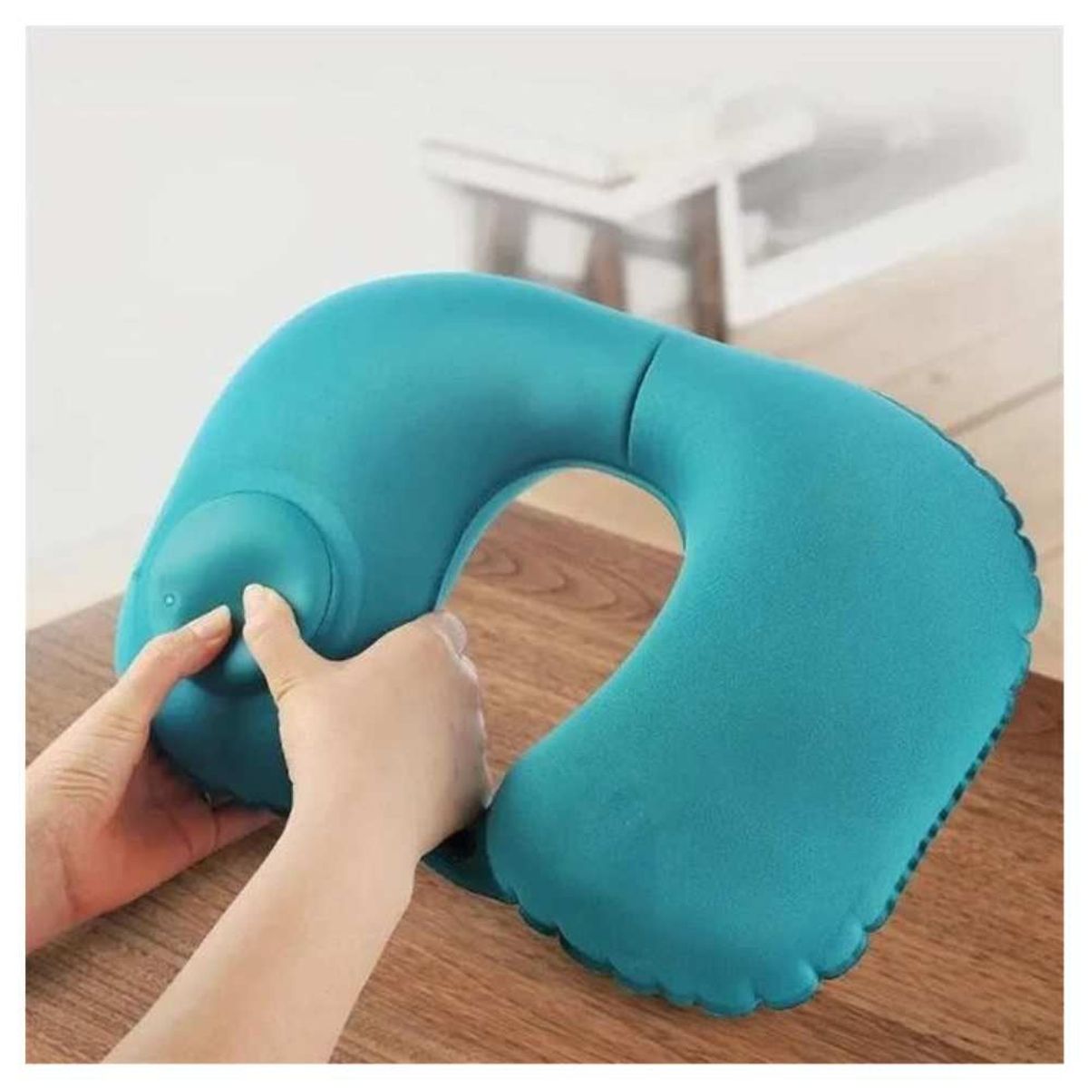 GENERICO - Almohada Inflable Para Cuello