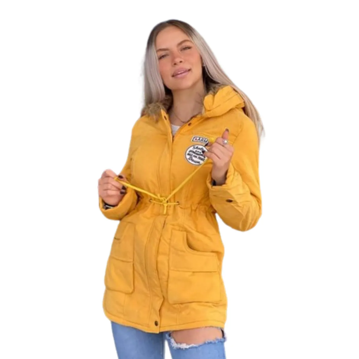 GENERICO - Casaca Parka Abrigo Mujer