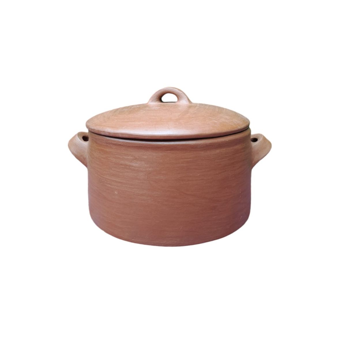 ACHALLAY ARTESANIA DE BARRO - Olla de Barro Recta Artesanal 2K