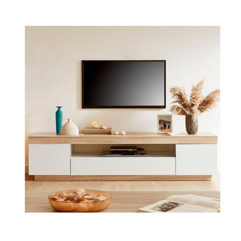 AMUEBLE - Centro de Entretenimiento *  Aldo Nordico* melamina 18MM