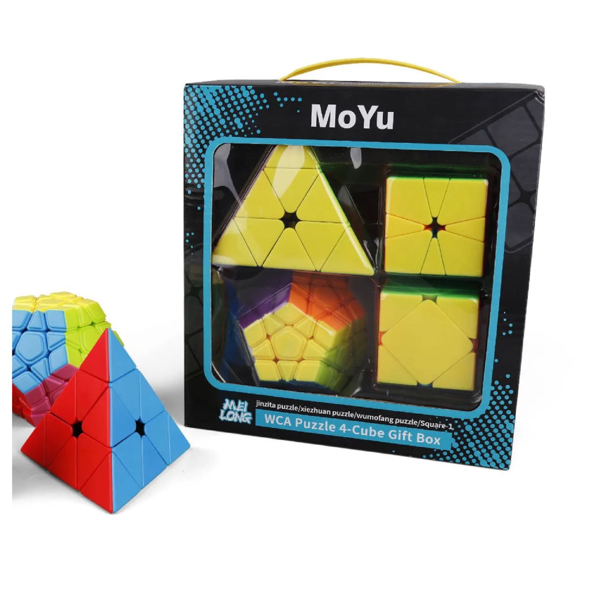 GENERICO - Cubo Rubick Moyu Pack 4 cubos
