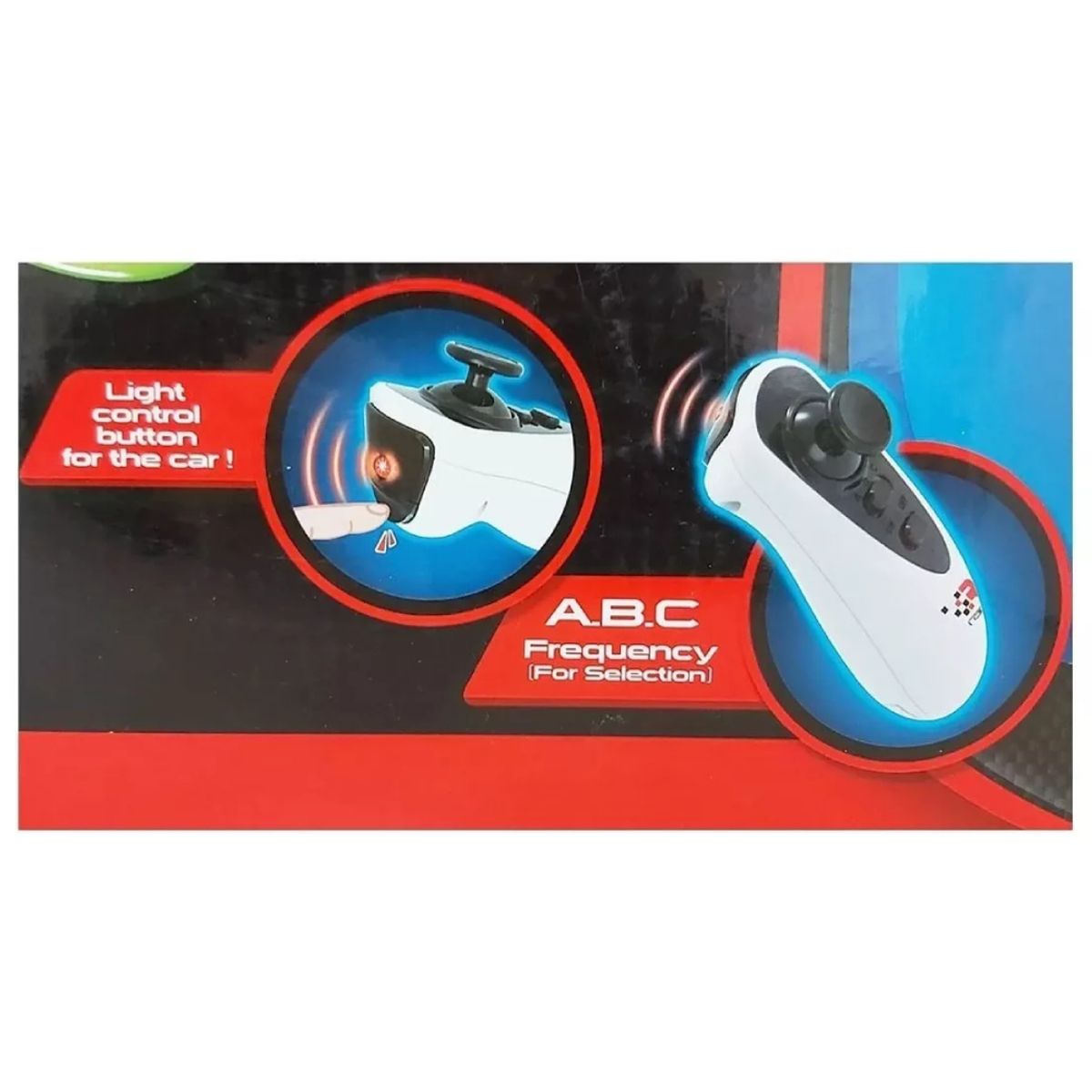 GENERICO - Pista Tengleader 64 piezas con 1 carrito y rieles neon