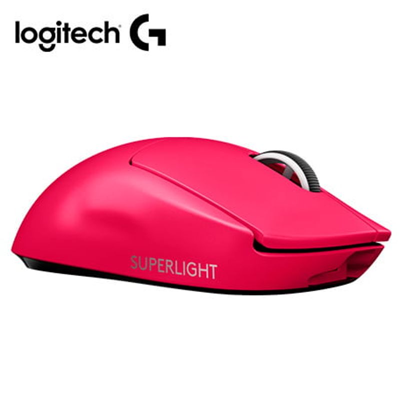 LOGITECH - MOUSE LOGITECH G PRO X SUPERLIGHT WIRELESS LIGHTSPEED HERO 25K MAGENTA