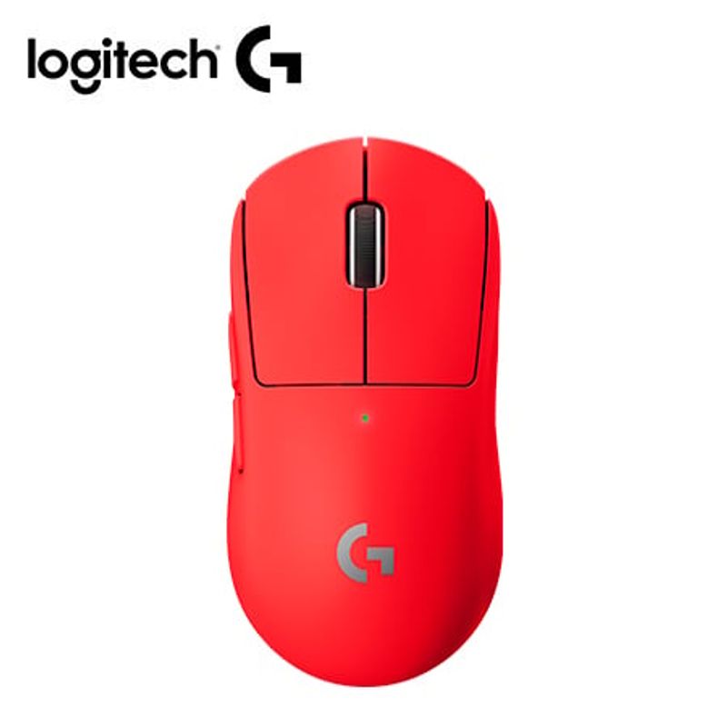 LOGITECH - MOUSE LOGITECH G PRO X SUPERLIGHT WIRELESS LIGHTSPEED HERO 25K RED