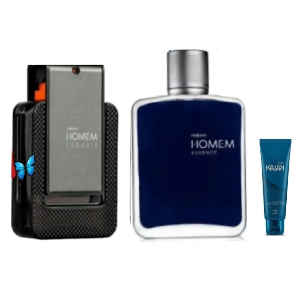NATURA - Homem Coragio 100ml + homem essence 100ml + regalito Natura