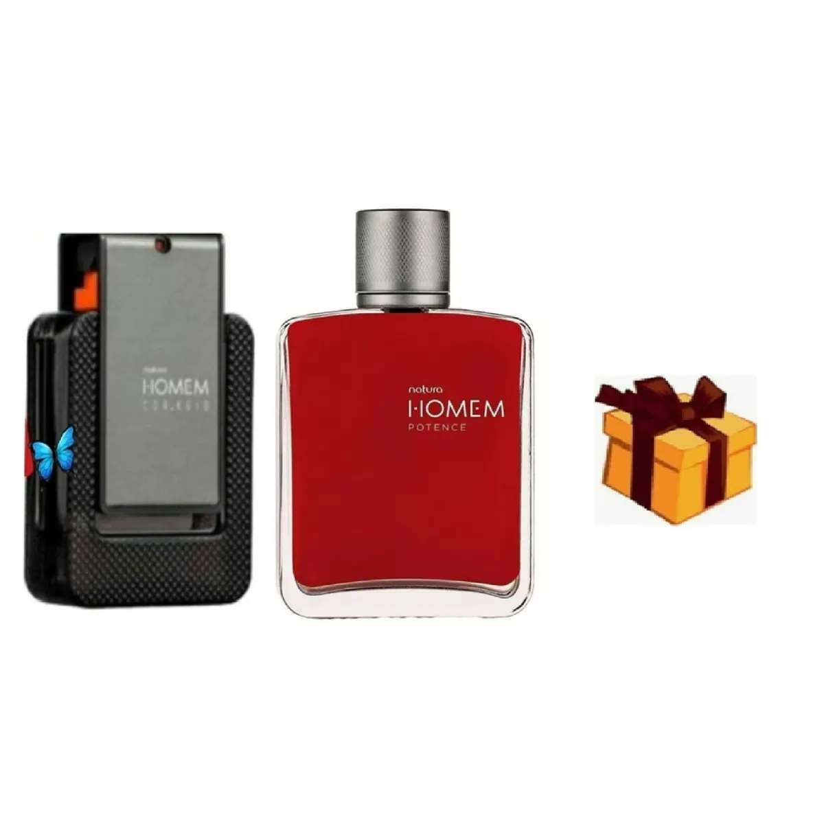 NATURA - Homem Coragio 100ml + homem potence 100ml + regalito Natura