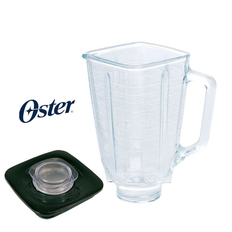 OSTER - Repuestos Oster Vaso Oster Pyrex Cuadrado con Tapa