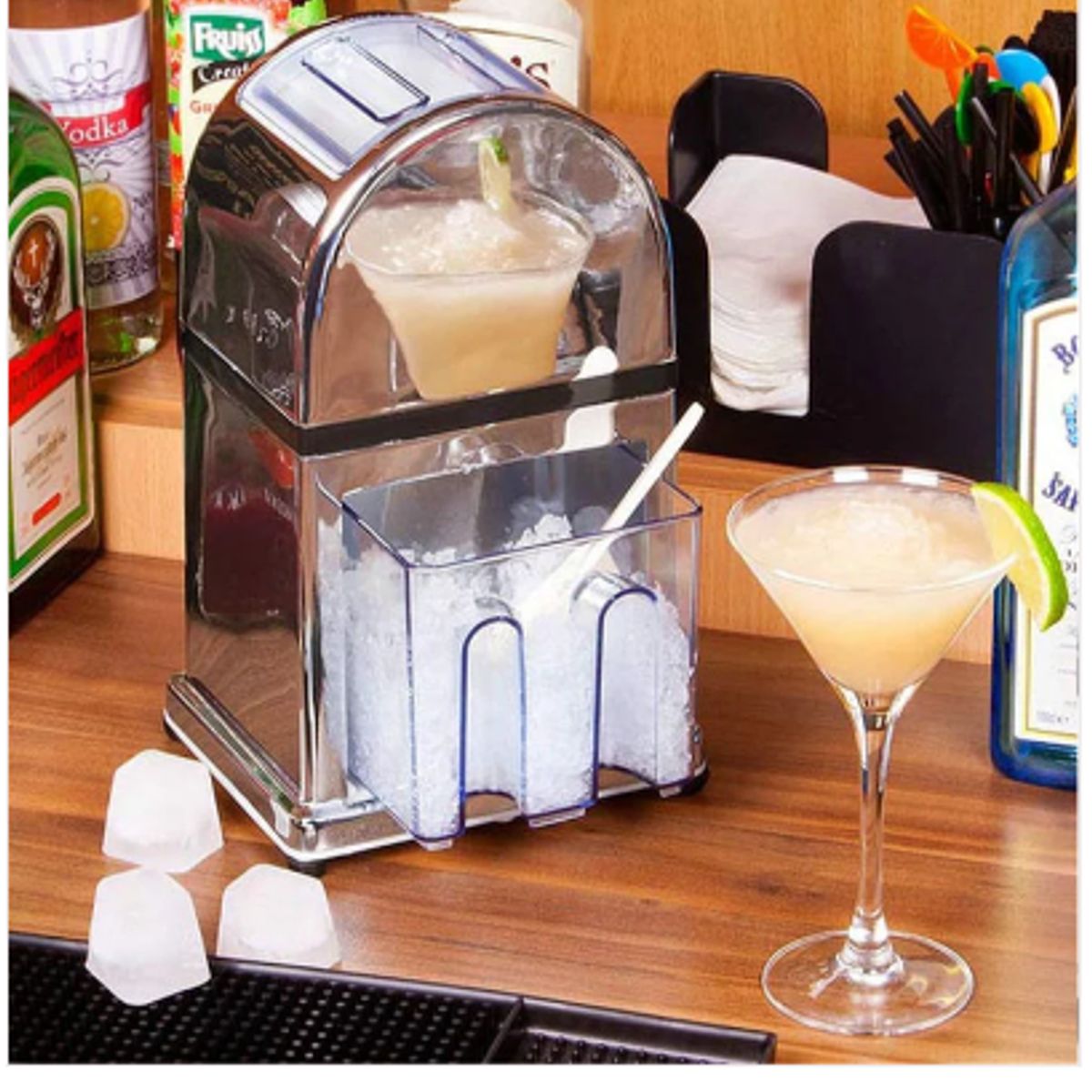 GENERICO - Máquina de trituradora de hielo 900 ml.