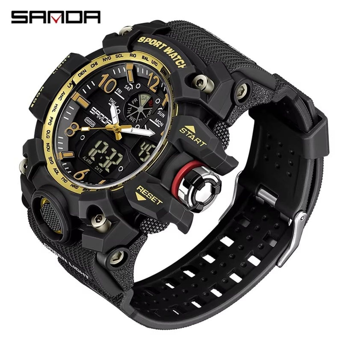 SANDA - RELOJ PARA HOMBRE MARCA SANDA 3169