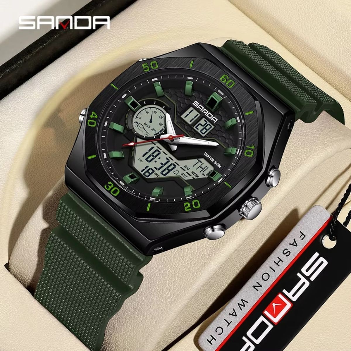 SANDA - RELOJ PARA HOMBRE MARCA SANDA 6209