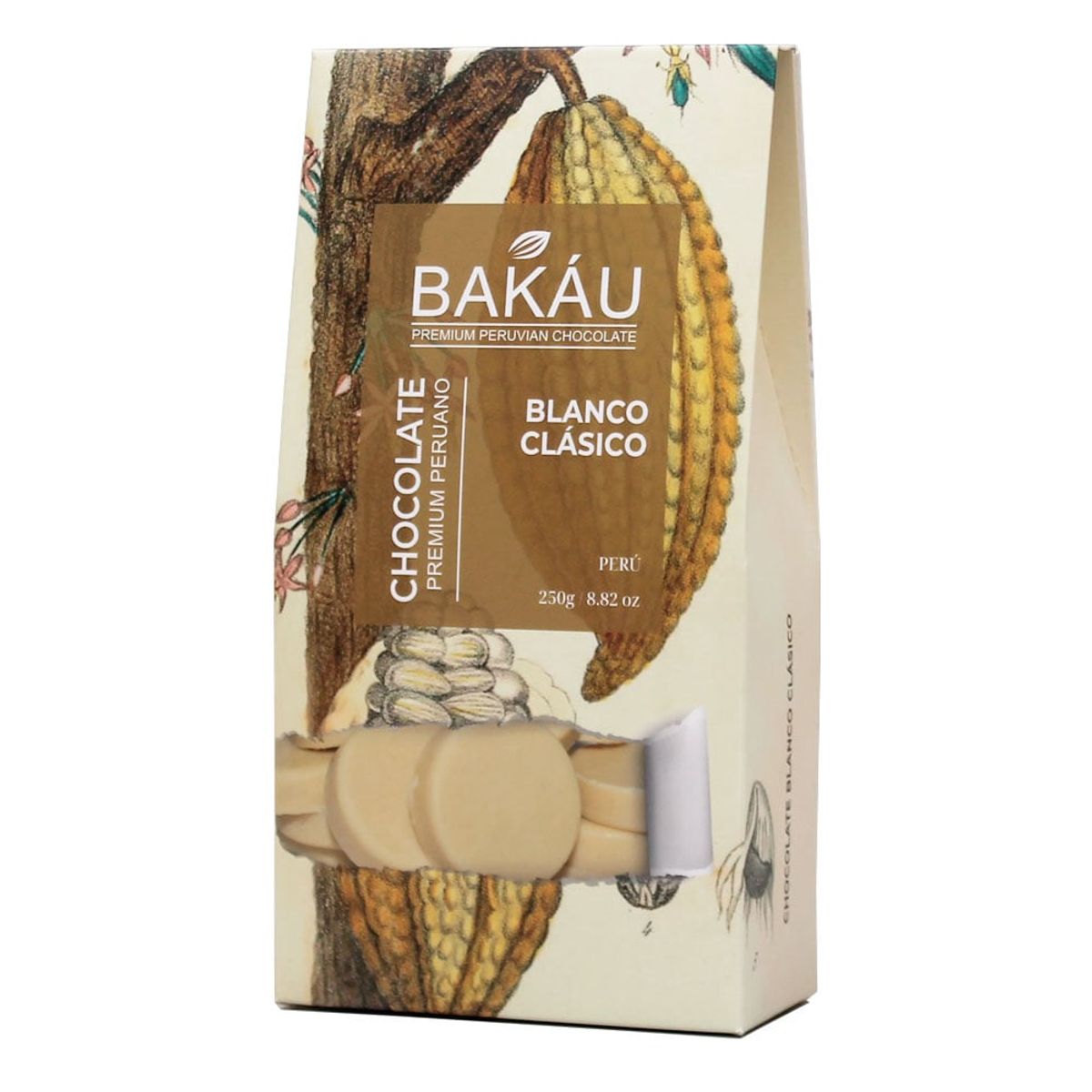 BAKAU - Chocolate Blanco Premium x 250g