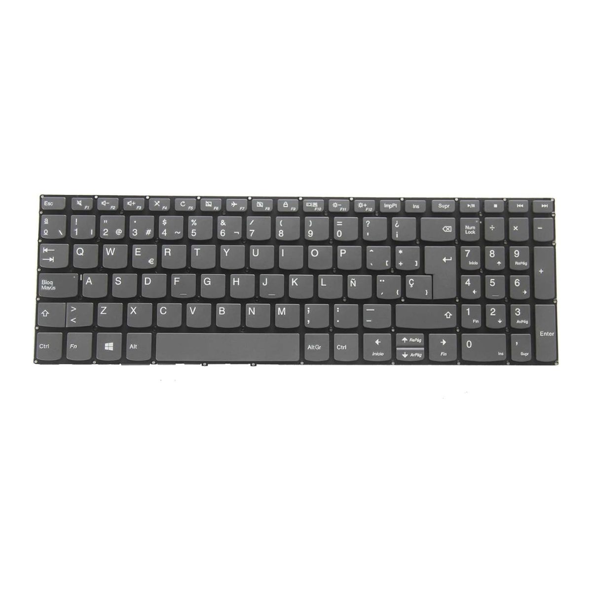 OEM - Teclado para Laptop Lenovo Ideapad 720S-15IKB,  720S-ISK, V330-ISK