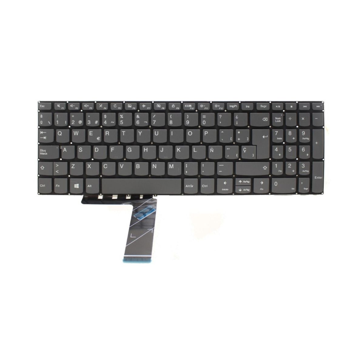 OEM - Teclado para Laptop Lenovo Ideapad 720S-15IKB,  720S-ISK, V330-ISK