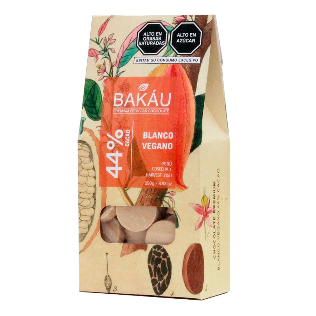 BAKAU - Chocolate Blanco Vegano Premium x 250g