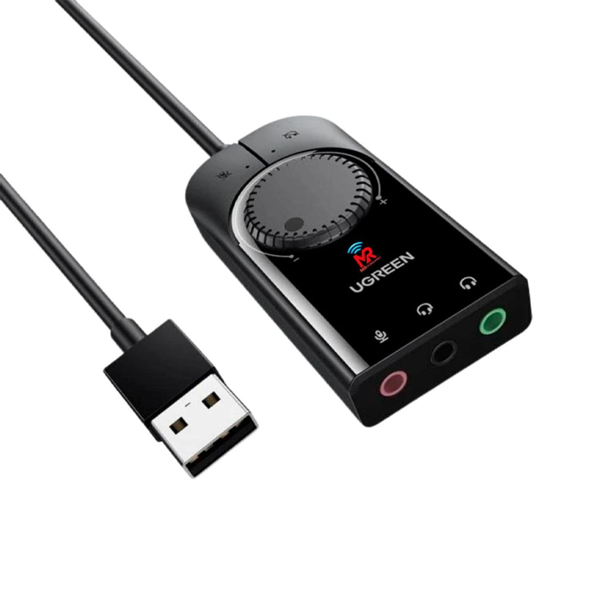 UGREEN - adaptador usb externo de audio y microfono  ugreen 50599