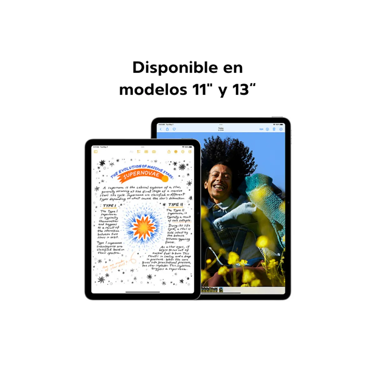 APPLE - IPAD AIR 13”  6TA GEN 2024 128GB WIFI - STARLIGHT