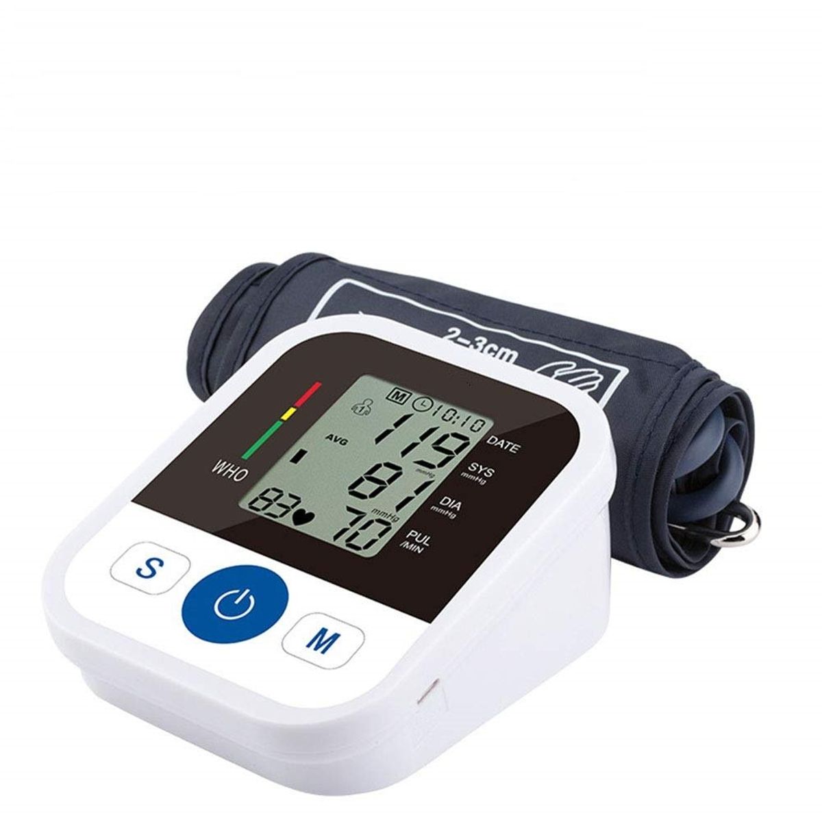 GENERICO - TENSIOMETRO DIGITAL DE BRAZO INCLUYE CABLE USB