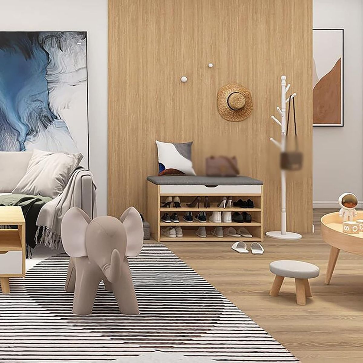 GENERICO - Zapatera Armado Acolchonado Emil - Gaudi