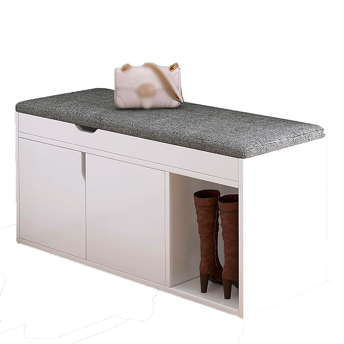 GENERICO - Zapatera Armado Acolchonado Henrik Blanco - Gaudi