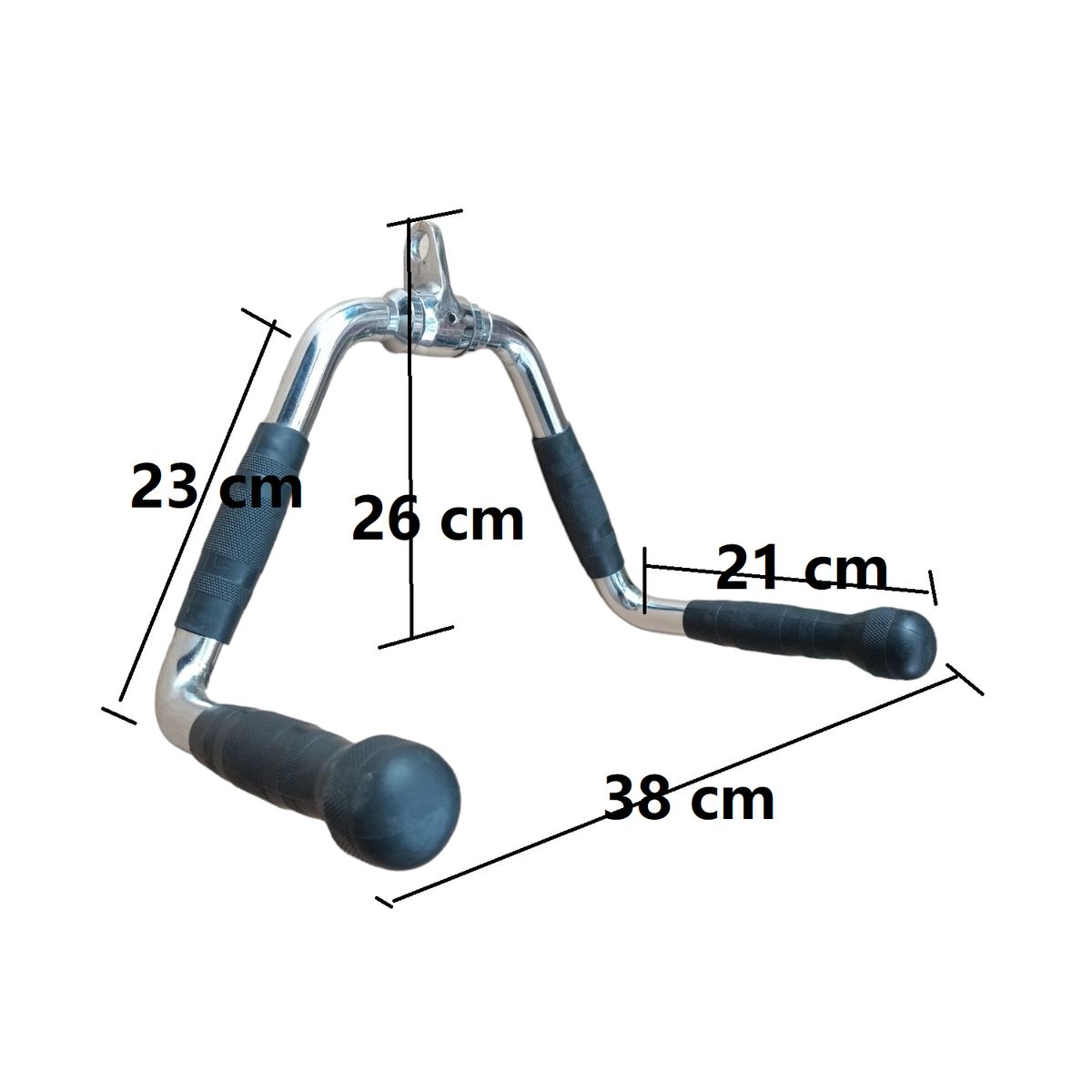 GENERICO - Agarre De Polea Barra Remo Espalda Triceps Giro
